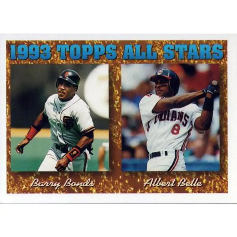 1994 Topps Barry Bonds/Albert Belle #390 San Francisco Giants/Cleveland Indians